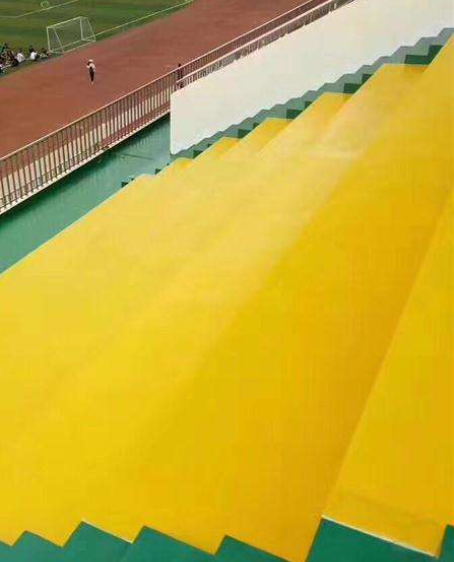 大埔球场台阶翻新修补改造